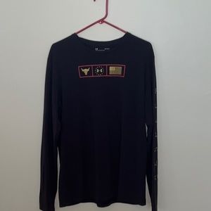 Black/Navy Under Armor (The Rock) shirt